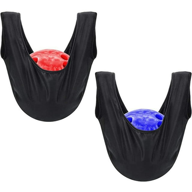 Microfiber Polished Bowling Ball Wiping Bag Keeps Your Bowling Balls Clean 2pcs
