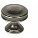 thumbnail image 2 of Belvedere 1-3/8" diameter zinc die cast knob in Regent Silver, 2 of 2