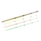 thumbnail image 5 of Caña de pescar alimentadora de 3 uds., carbono/fibra de vidrio con tubo de almacenamiento, aparejos de pesca reacondicionados 3 uds 7147 fibra de vidrio, 5 of 8