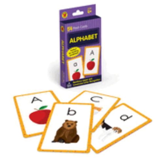 Pre-Owned Brighter Child Alphabet, 54 Card Set Flash Cards Grade PK-1 (54 cards)