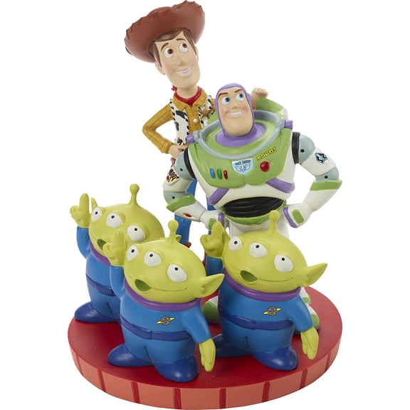 We Look Up To You - Disney Toy Story Woody, Buzz, Martian Figurine 191701