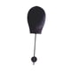 thumbnail image 2 of Cabeza de maniquí para peluca, modelo de cabeza de maniquí, soporte de pared resistente para decoración del hogar, soporte para pelucas, sombrero Negro, 2 of 9