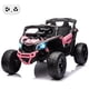 thumbnail image 4 of Coche eléctrico infantil UTV Can-Am con control remoto - Asiento grandeza tamaño - Luces LED - Suspensión de resorte - Música - 12V - Vehículo todoterreno para niños y niñas - Juguete ride on, 4 of 7