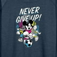 thumbnail image 3 of Disney - Never Give Up - Women's Lightweight French Terry Long Sleeve Shirt, 3 of 5