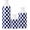 Blue, variant on Ceramic Vase Set 3,Mid Century Modern Checkered Small Vases for Flower&Pampas Grass Centerpiece,Checkered Porcelain Vase for Dining Table Kitchen Tabletop Minimalist Decorative (Blue)