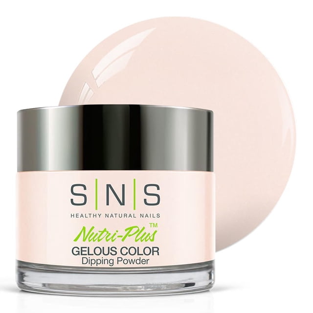 Polvo para uñas SNS Gelous Color Dipping Barely There Pink 30 ml