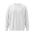 thumbnail image 5 of Rvwovn Men's Ribbed Crewneck Sweater Long Sleeve Thick Thermal Loose Fit Fall Winter Pullover Top, 5 of 7