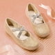 thumbnail image 4 of Zapatos Bailarinas para Niña DREAM PAIRS Angie-2 Dorado con Brillo Talla 12, 4 of 6
