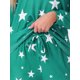 thumbnail image 5 of INSPIRAR CHIC Conjuntos de Pijamas de Manga Larga para Mujeres Sudadera de Punto Impresa con Estrellas 2 Piezas Ropa de Dormir L Verde Estrella, 5 of 5