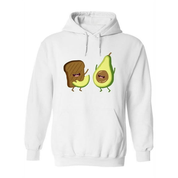 Toast With Avocado Hoodie Women -Image by Shutterstock, Female Small