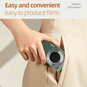 4K Digital Camera Camcorder 48MP Digital Video Camera 2.4 Inch Screen 16X Digital Zoom Anti-shake Face Detection Beauty Effect Motion detection Built-in Flash Battery
