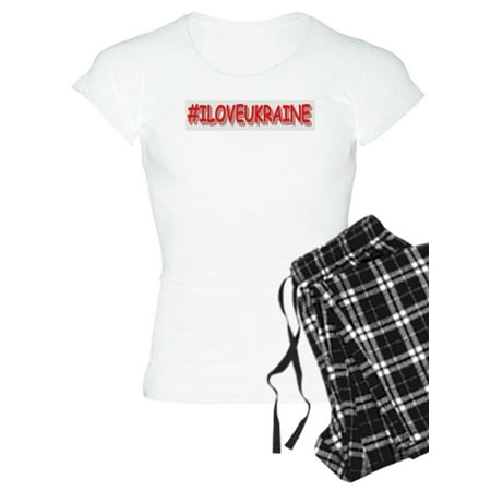 

CafePress - #I LOVE UKRAINE Design. Buy Now Pajamas - Women s Light Pajamas