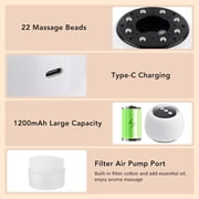 4-in-1 Smart Dynamic Cupping Set – 9-Level Electric Cupping Kit for Back, Neck, Legs & Muscle Relaxation – Portable Rechargeable Massager (White)
