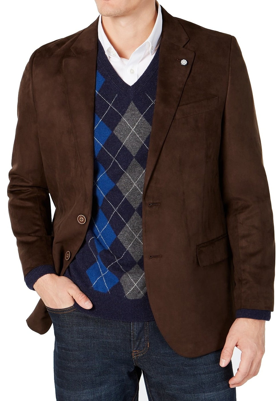 Nautica Mens Sport Coat Sz Long Modern 