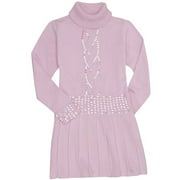 Girl Connection - Girl's Sparkly Sweater Dress