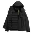 thumbnail image 3 of Zedker 3 in 1 Puffer Winter Jacket for Men Ski Snow Jackets with Detachable Puffer Liner Insulated Warm Coat Windproof Black L, 3 of 5