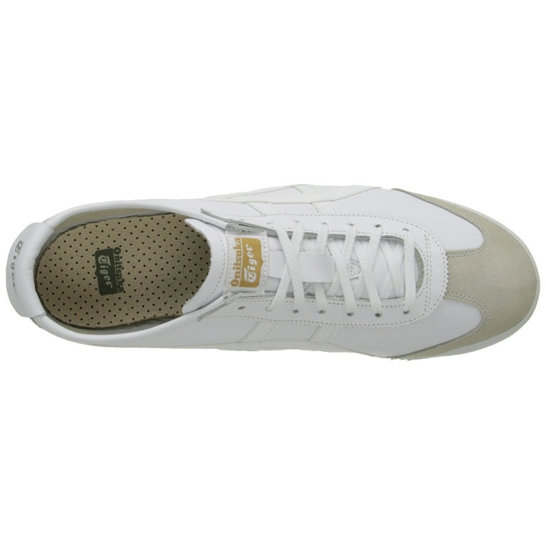 Calamiteit Hoeveelheid geld wol Onitsuka Tiger Mexico 66 White / Ankle-High Leather Fashion Sneaker - 11.5M  10.5M - Walmart.com