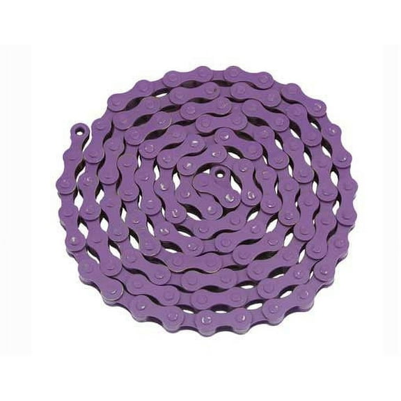 YBN Chain 1/2x1/8x112 Purple. for bicycle Chain, bike chain, lowrider bikes, beach cruiser, chopper, limos, stretch, bmx
