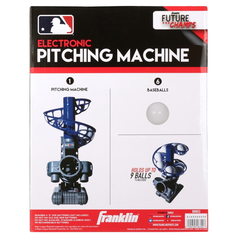 Franklin Sports MLB Electronic Baseball Pitching Machine ‚Äì