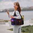 thumbnail image 6 of Lsque Five Nights At Freddy'S Pattern Hand Travel Bag – Lightweight & Durable Oxford Luggage, Water-Repellent Carry-On with Multiple Compartments & Adjustable Strap, 6 of 8