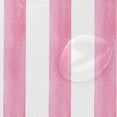 thumbnail image 4 of Pink and White Stripes Shower Curtain Bathroom Decorative Shower Curtain Waterproof Washable Reinforced Grommets, 72x72 Inch, 4 of 5