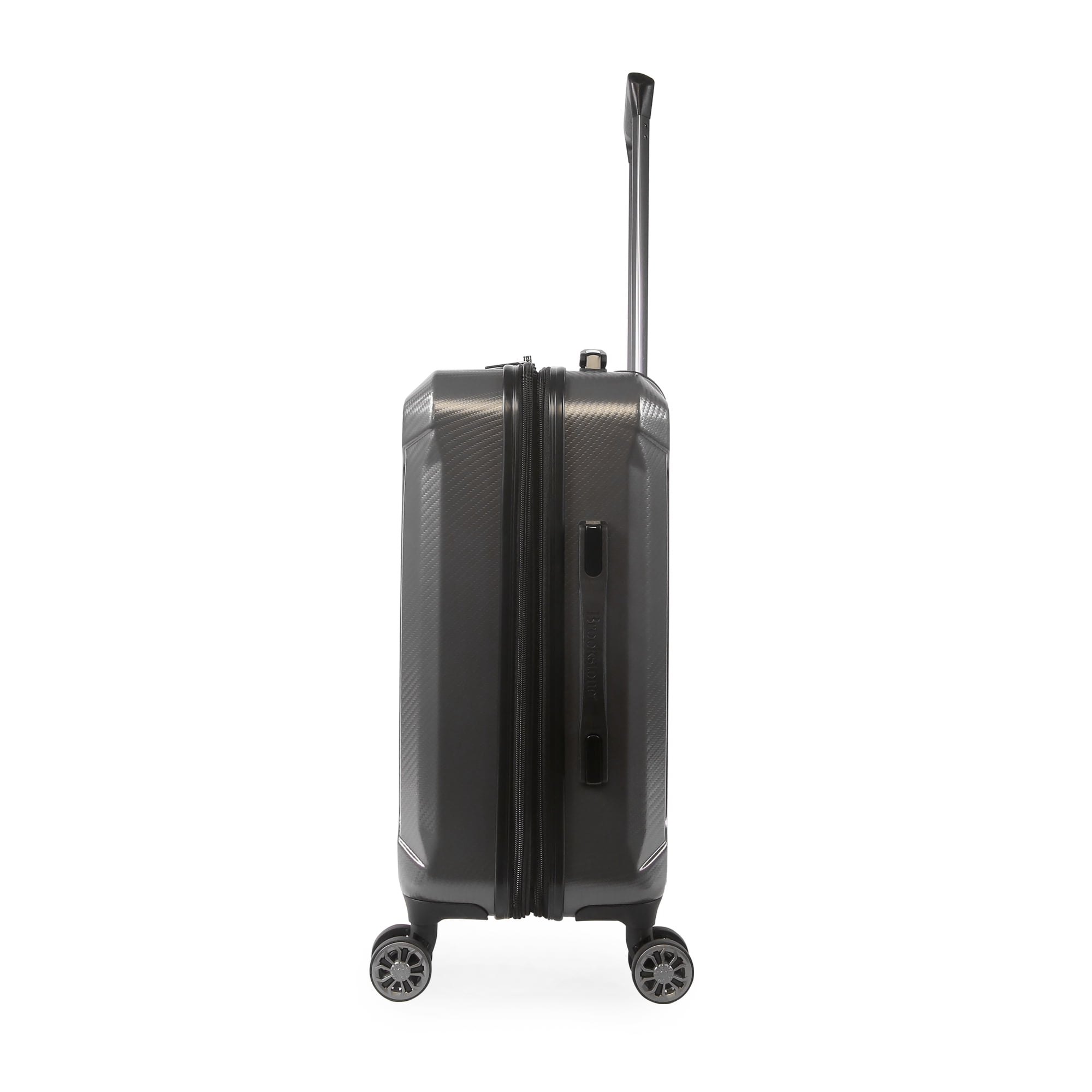 Brookstone Neuer 21" Hardside Carry On Spinner Luggage - Charcoal
