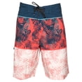 thumbnail image 2 of Mens Swim Shorts Trunks Surfboard Beach Print Pattern Ocean Current Polyester, 2 of 2