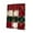 A004- Multicolor (Three Color Mix), variant on 12 Pack, Christmas Tree Ornaments Set, Burgundy Velvet Christmas Ornaments, 2.5 Inch Flocked Christmas Ball Ornaments with Gold Accents, Shatterproof Hanging Decorations for