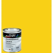 Rust Bullet - DuraGrade Concrete - High Performance Floor Coating - Vibrant Colors - 1 Quart, Yellow