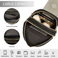 thumbnail image 3 of FORMRS Womens Crossbody Sling Bag Travel Daypack Shoulder Chest Backpack, Sunshine, 3 of 7