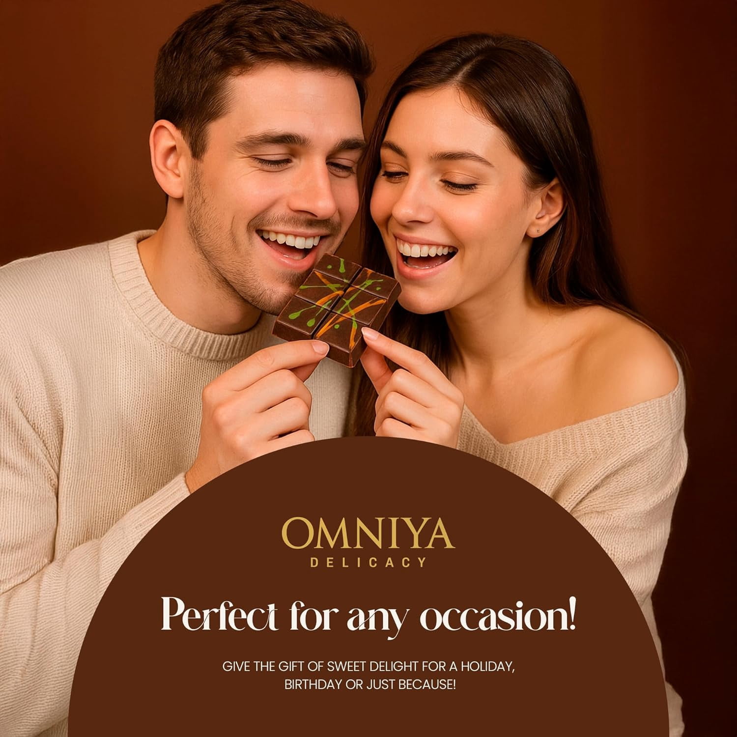 OMNIYA Delicacy Dubai Viral Kunafa Pistachio Milk Chocolate Bar, Crispy, 1 Count, 190g
