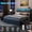 Dark Grey, variant on Satifur Queen Bed Frame with Storage Headboard, Platform Bed with 4 Drawers, Rivet Upholstered Bed Frame with LED Lights & Charging Station, Beige