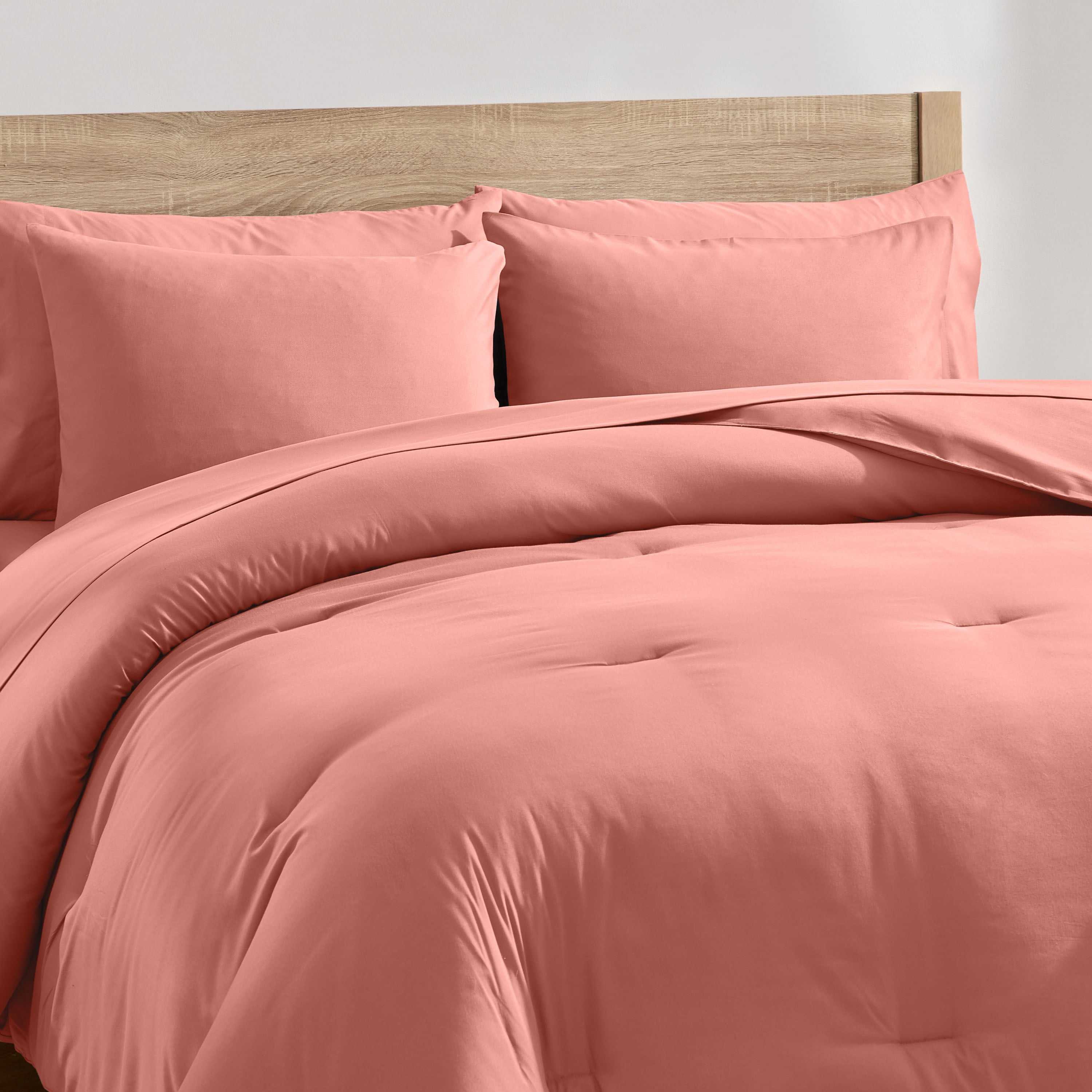 LammaLoe King SizeComforter Set, 7 Piece Bed in a Bag, Ultra Soft Bedding Comforter Set with Sheets, All Season Bed Set, Terracotta