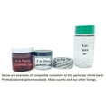 thumbnail image 2 of 105 x 28 mm Clear Perforated Shrink Band for Cosmetic Jars, Plastic Jars, Spice Jars and More. [Compatible Diameter Range: 2 1/4" - 2 1/2"] - Bundle of 5,000, 2 of 2