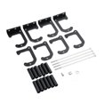 thumbnail image 1 of Mistaha Black Aluminum Alloy LS Coil Relocation Brackets Mounting Kit - Universal Fit, Lightweight Design, Easy Installation, 1 of 6