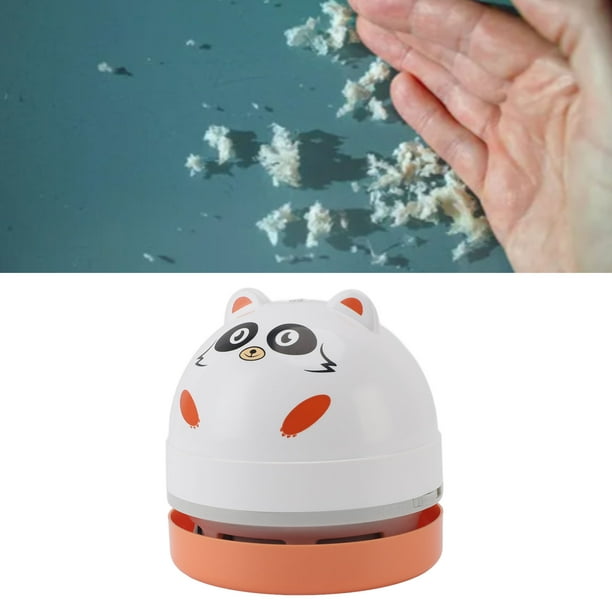 Aspirador De Escritorio Portátil Mini Aspirador De Polvo De Mesa Con Boquilla De Vacío Cepillo De Limpieza Para Limpiar Migas De Polvo Ordenador Coche