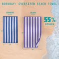 thumbnail image 3 of Toalla Bornbay, tamaño grande, 102 x 178 cm, algodón, color morado, 3 of 6