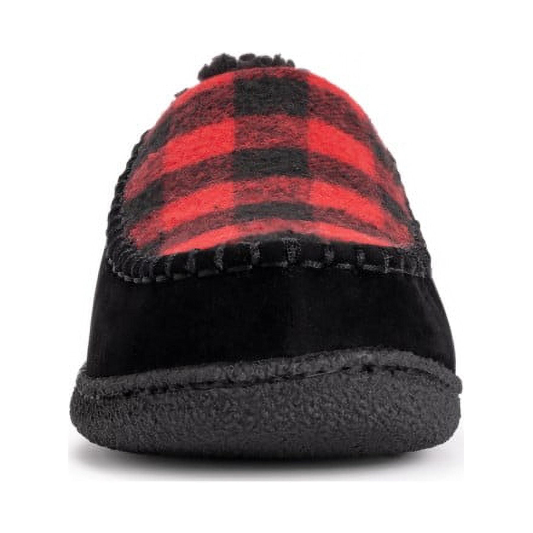 MUK LUKS Men's Staughton Slipper-Black 10