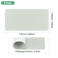 thumbnail image 3 of Uxcell 6-Pack Polyester Repair Patches, 7.9 x 3.9" Self-Adhesive Fabric Repair Patches for Sofas, Light Gray, 3 of 5