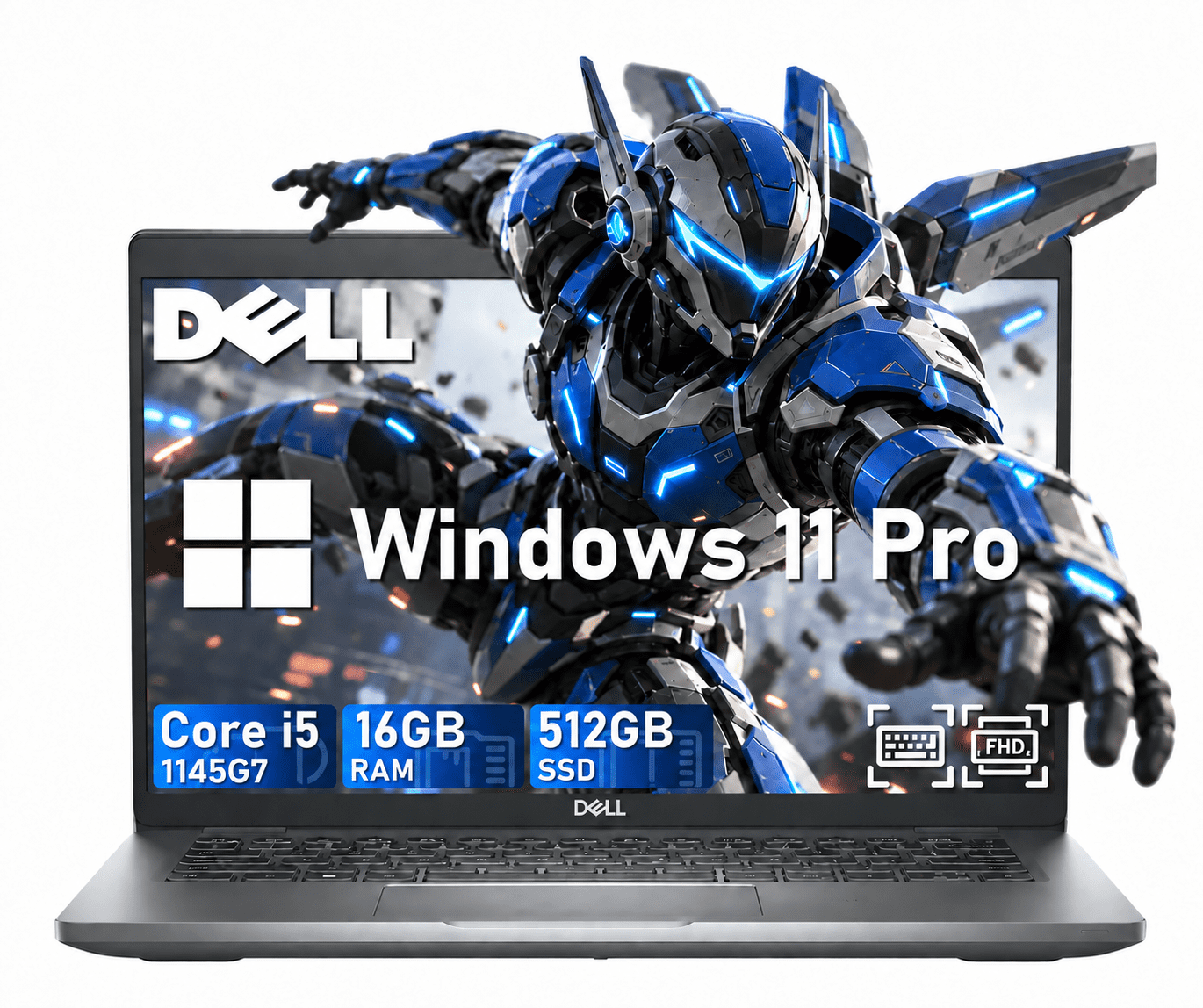 Laptop Dell Latitude 5420 Core I5-1145g7 Ram 16gb NVMe 512gb W11pro Gris Pantalla 14" FullHD