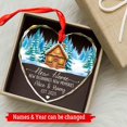 thumbnail image 5 of New Home New Beginnings Ornament, Personalized First Christmas Living Together Glass Ornament, Housewarming Gift with Sentimental Quote, Custom Gift for Couples Roommates, 2025 First Home Ornaments, 5 of 6