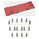 thumbnail image 5 of Estabilizadores de teclas atornillables de PCB chapados en oro transparente de 2U y 6,25U para MX Smokey 104 llaves, 5 of 9