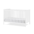 thumbnail image 2 of Delta Children Ruby 6-in-1 Convertible Crib & Changing Table Set - Greenguard Gold Certified, Bianca White, 2 of 9