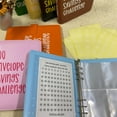 100 Envelope Challenge Binder Easy and Fun Way to Save 5,050,Savings Challenges Binder,Budget
