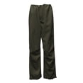 thumbnail image 3 of SNKSDGM Women's Plus Capri Pants for Women Petite Short Work Pants Women Petite Straight Leg Womens Solid Colored Work Clothes with Elastic Drawstring Fashionable Low Waisted Casual Pants and Pants, 3 of 6