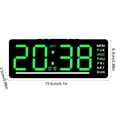 thumbnail image 4 of Multifunction LED Digital Alarm Clock with Temperature Display​​ - ​​Auto-DST Adjustment & Dual Power (USB/Battery)​​ | ​​Adjustable Brightness Night Light​​ for Bedroom/Office, 4 of 6