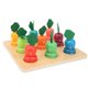 thumbnail image 2 of Juguete A Juego De Zanahorias, Juguete Para Clasificar Zanahorias, Caja Fuerte Con Bolsa De Almacenamiento Para Educación En El Hogar Para Niños, 2 of 7