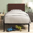 thumbnail image 1 of Zinus Figari 39 inch Bamboo and Metal Platform Bed Frame, 1 of 9