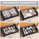 thumbnail image 5 of Cajas de Almacenamiento Bajo Cama con Ruedas y Tapa Transparente, 43,5x80x16 cm, Bolsas para Organizar Ropa de Dormitorio, Mantas, Zapatos, 2 Piezas, 5 of 7