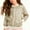Gold, variant on WQNVRNR Kids Carnival Sequin Jacket- Casual Unisex Zip Front Sparkle Outwear for Boys Girls Beige Size 5